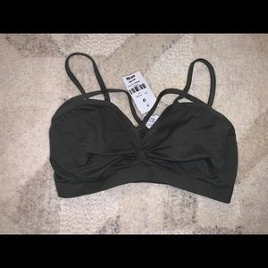 Olive Green Bralette